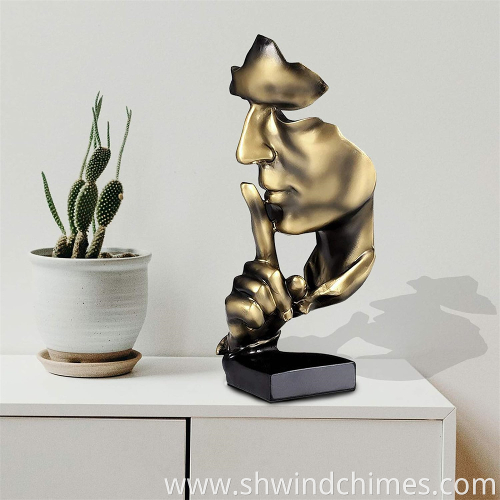 Thinker Statue For Office Study